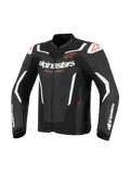 GP Force V2 Air Leather Jacket Black/White