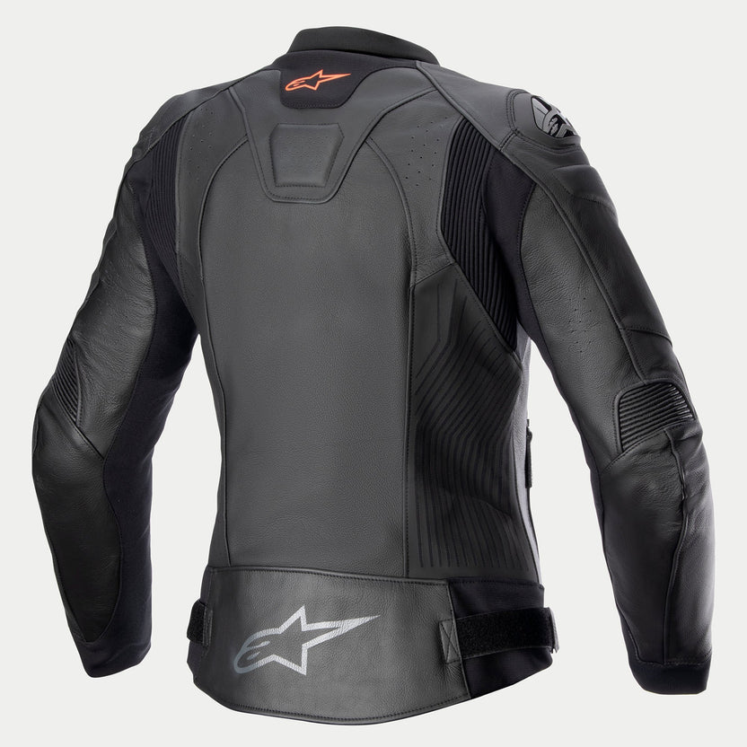 Women Stella GP Plus V4 Leather Jacket