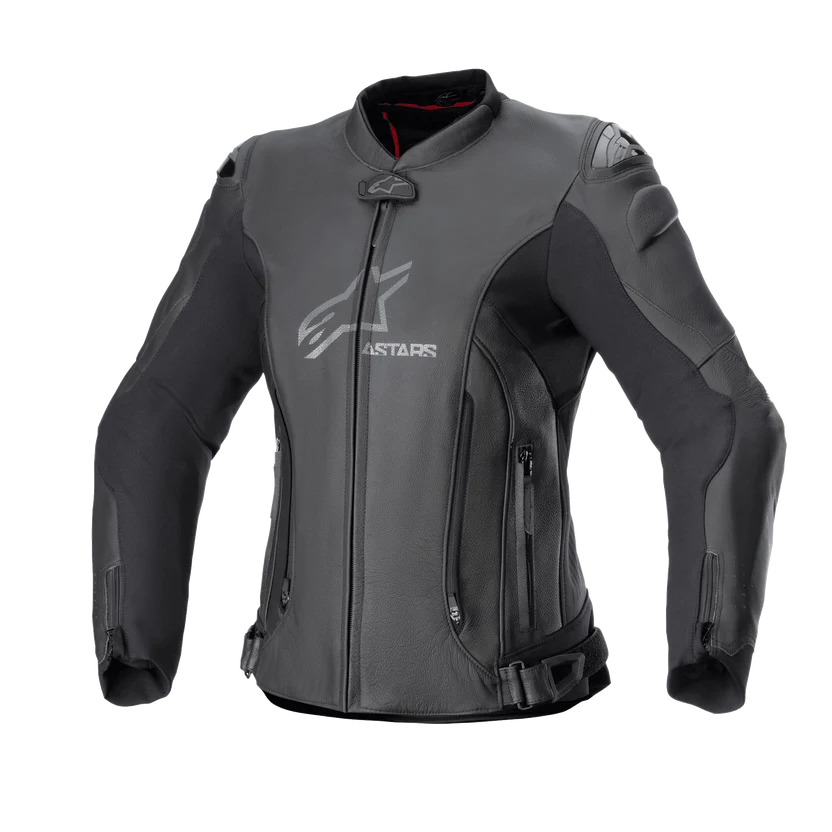 Women Stella GP Plus V4 Leather Jacket