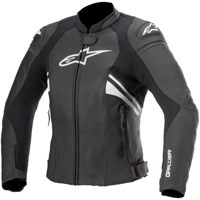 Alpinestars Stella GP Plus R V3 Womens Leather Jacket Black/White