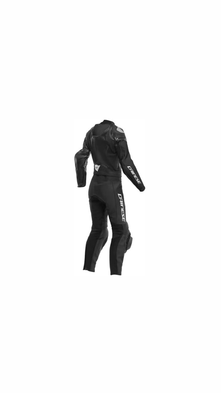 Dainese Mirage Two Piece Ladies Motorcycle Leather Suit black/white