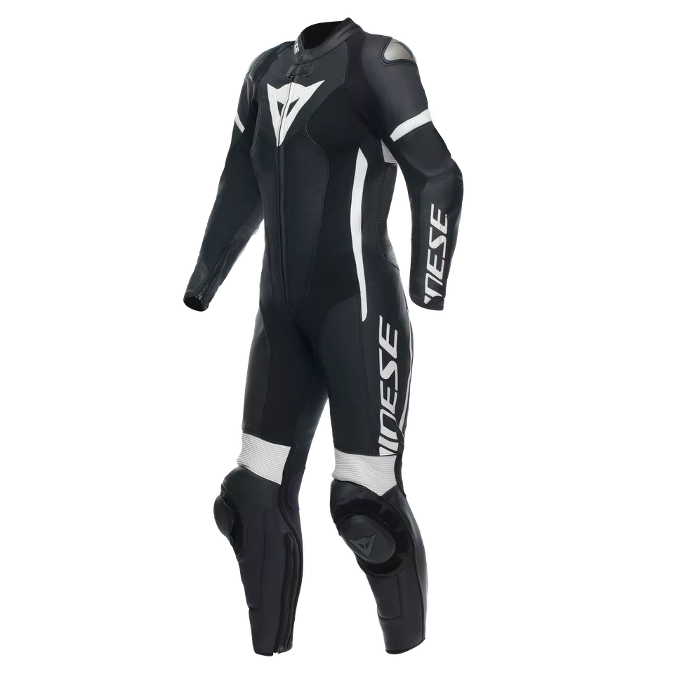 WOMEN'S 1-PIECE MOTORCYCLE PERFORATED LEATHER SUIT