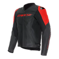 MEN PERFORATED LEATHER MOTORCYCLE JACKET